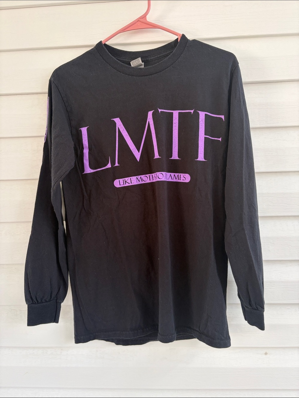 Like Moths to Flames Band Long Sleeve Gnashing Teeth